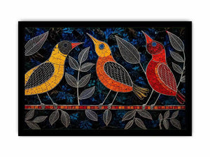 Three Bird Canvas Print