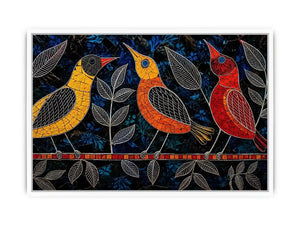 Three Bird Canvas Print