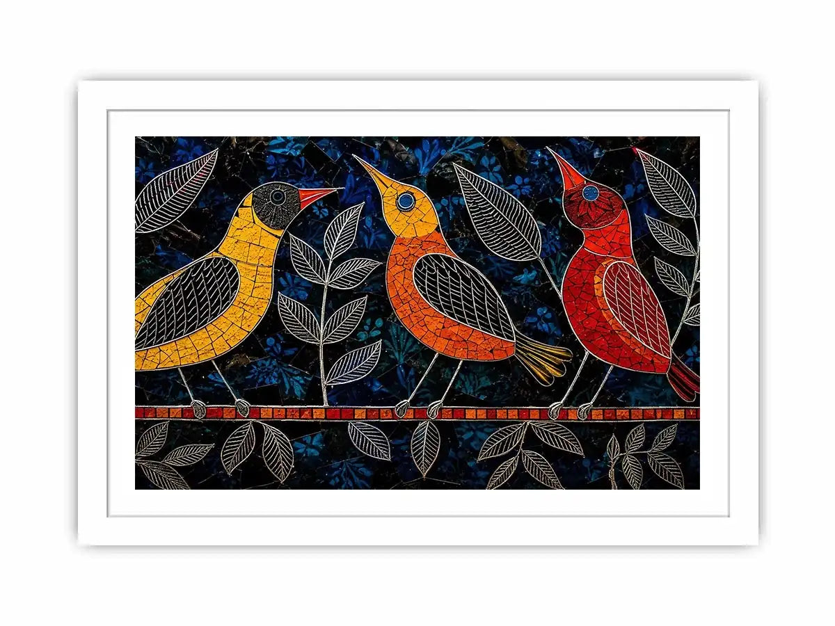 Three Bird Canvas Print