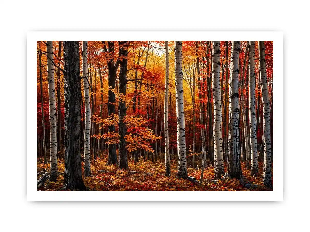 Hardwood Forests Canvas Print