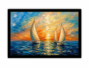 Sailing Canvas Print