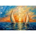 Sailing Canvas Print
