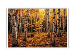 Yellow Forest Canvas Print