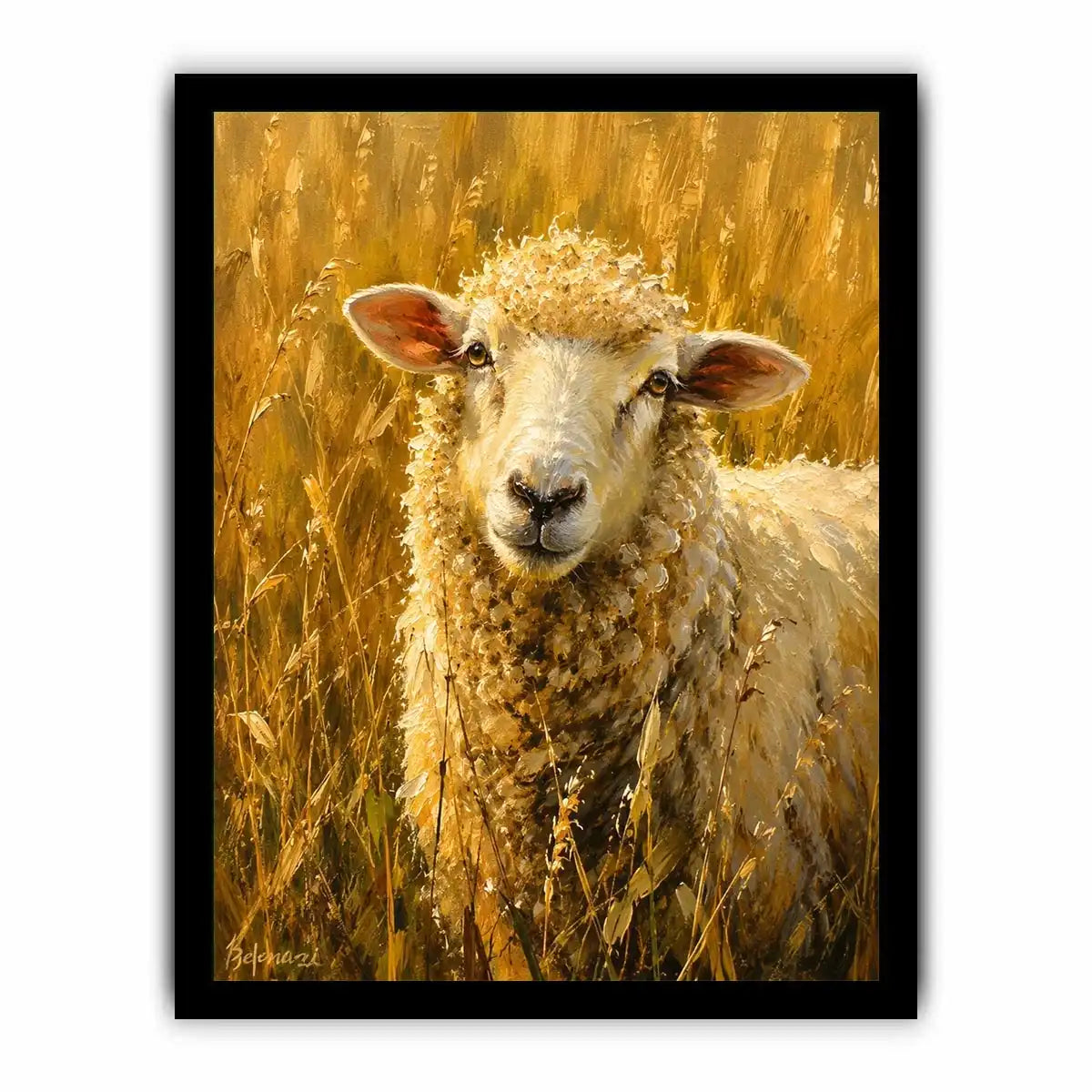 Sheep Canvas Print