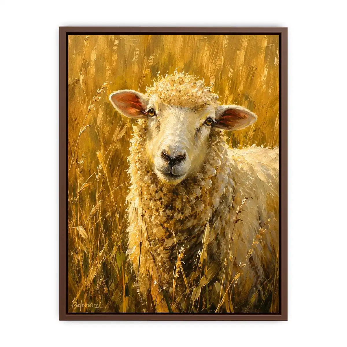 Sheep Canvas Print