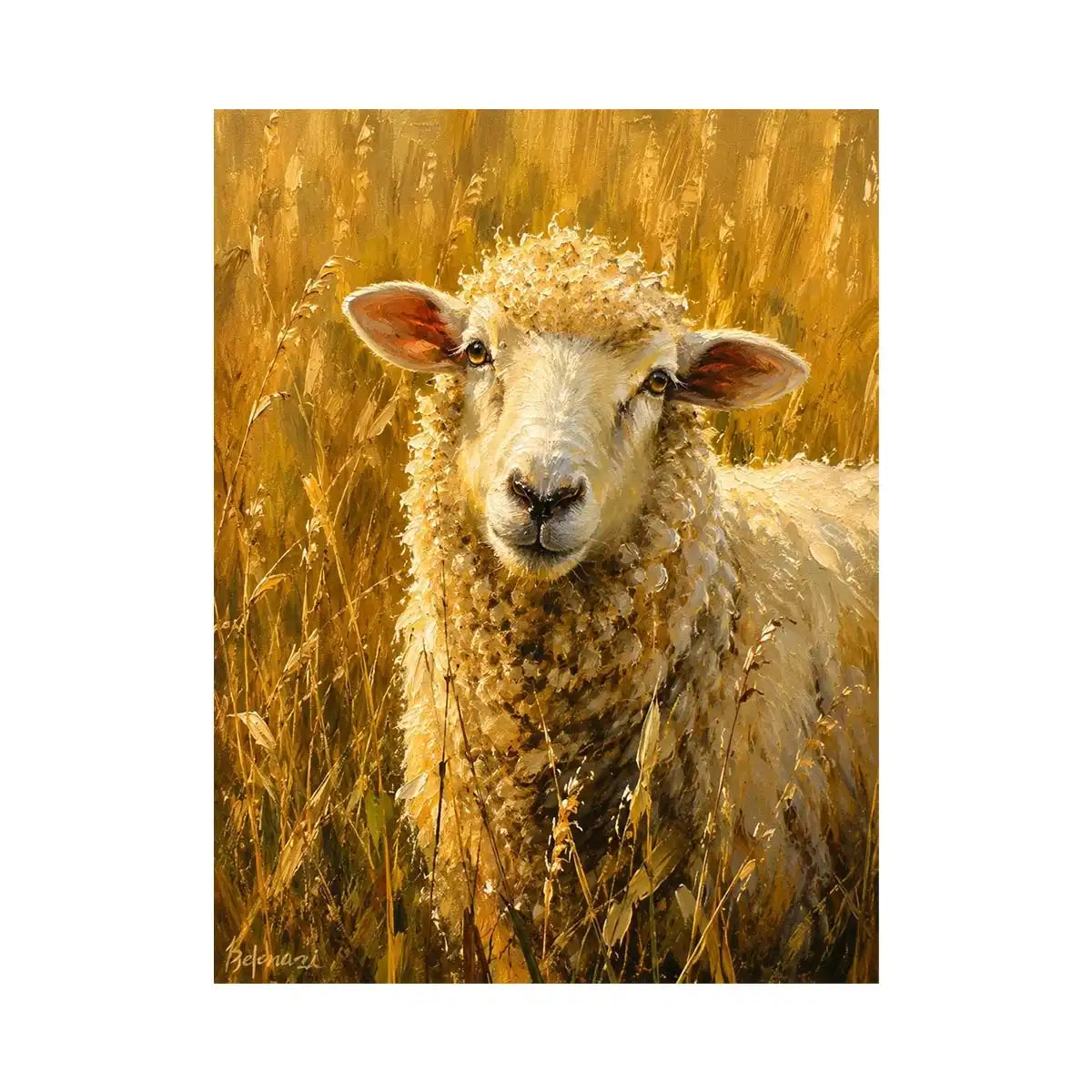 Sheep Canvas Print