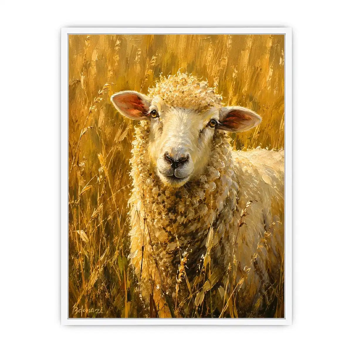 Sheep Canvas Print