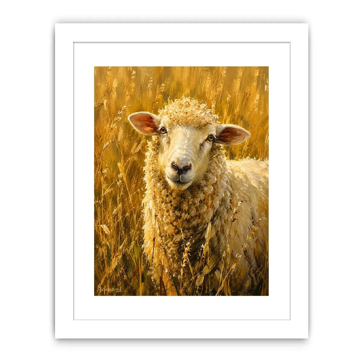 Sheep Canvas Print