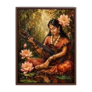 Sarasvati Devi Canvas Print