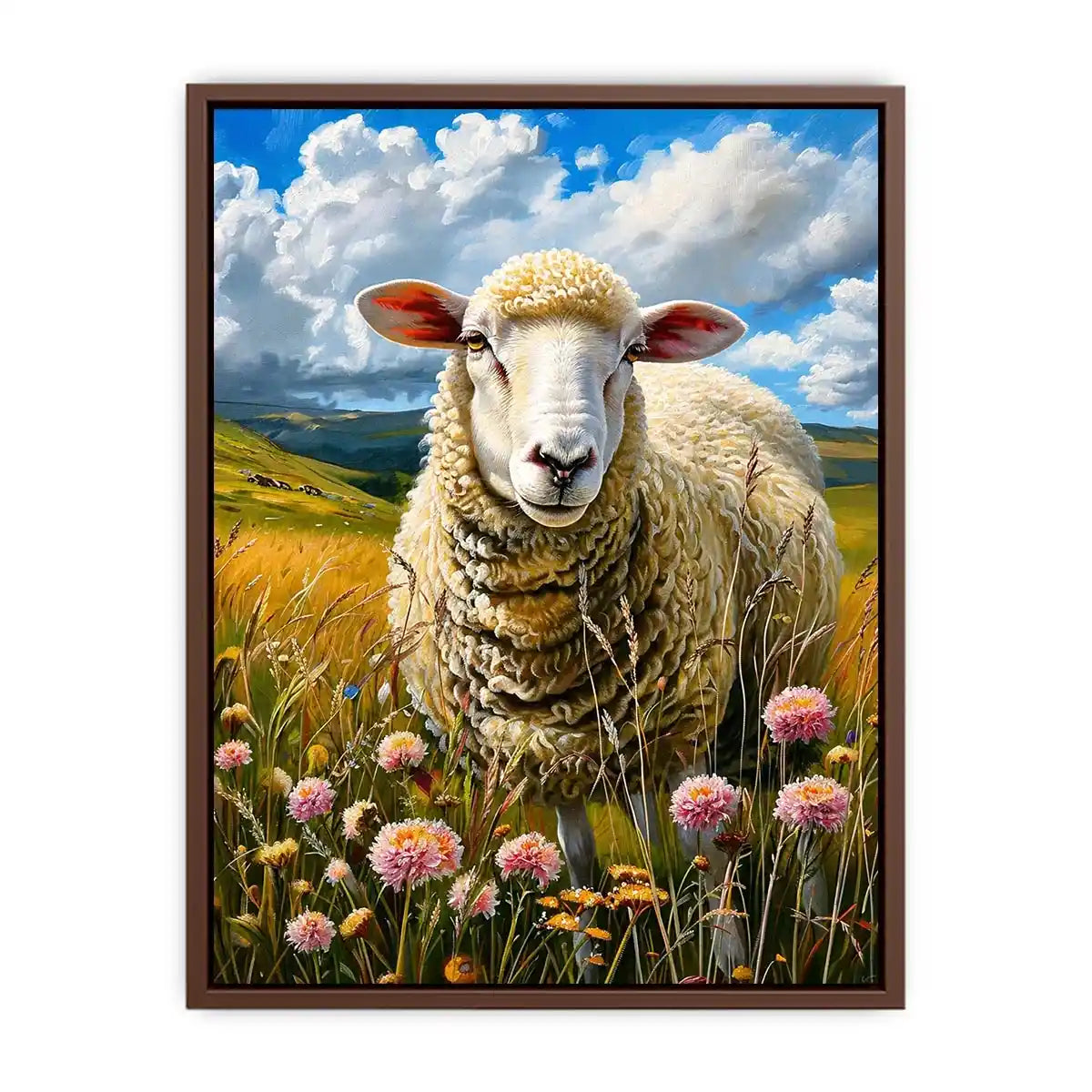 Sheep Canvas Print