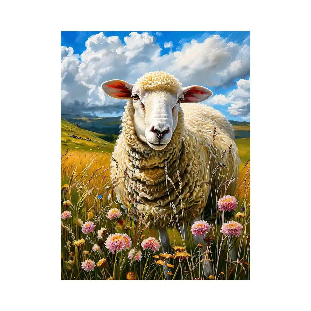 Sheep Canvas Print