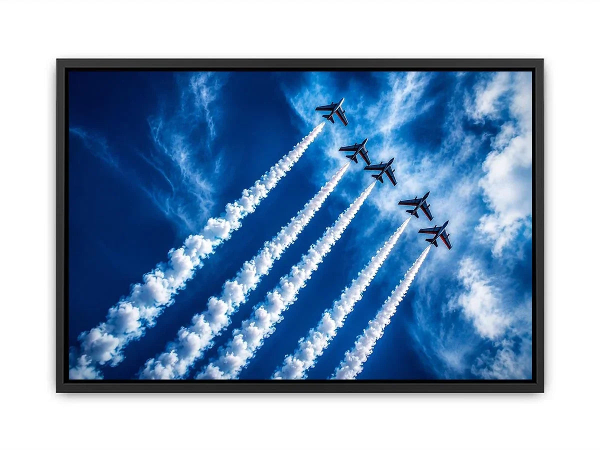 Breitling Airplanes Canvas Print