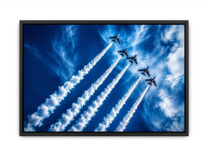 Breitling Airplanes Canvas Print