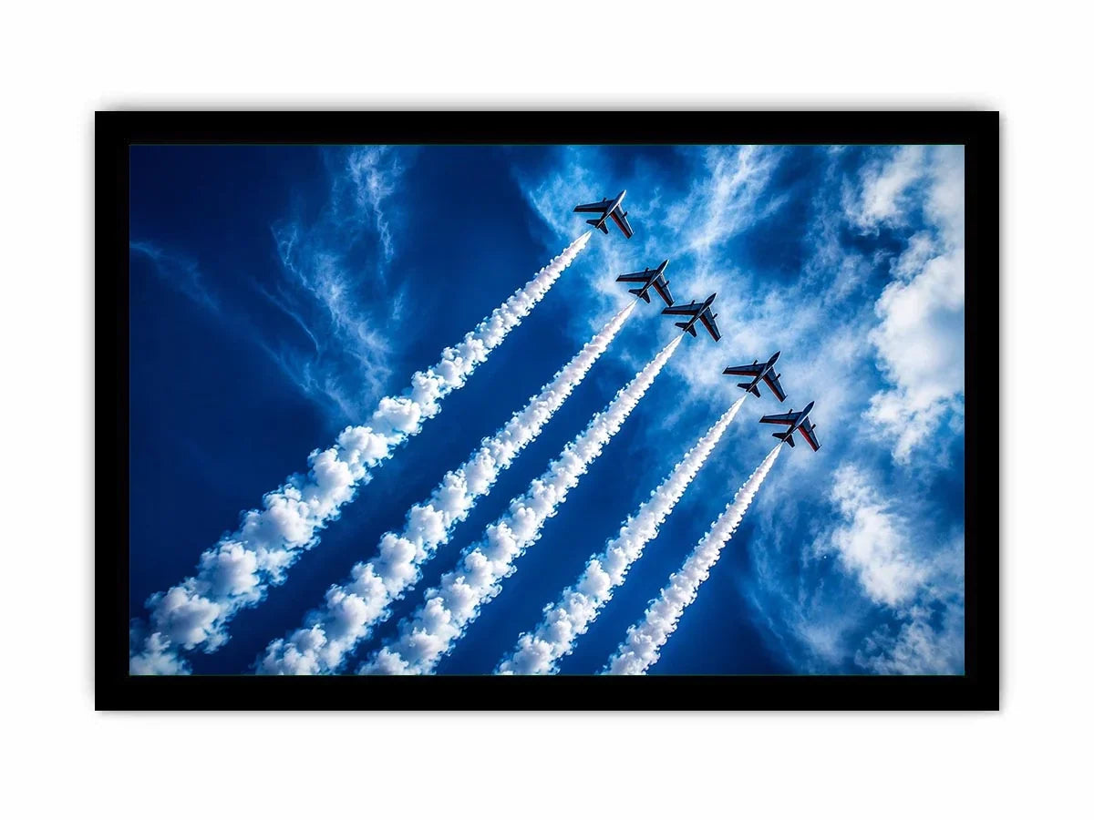 Breitling Airplanes Canvas Print