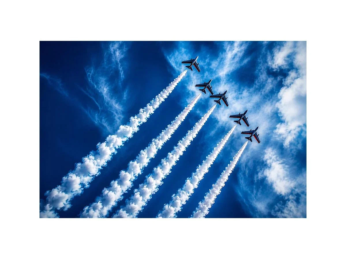 Breitling Airplanes Canvas Print