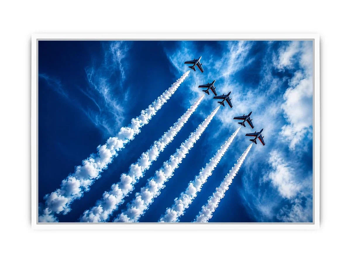 Breitling Airplanes Canvas Print