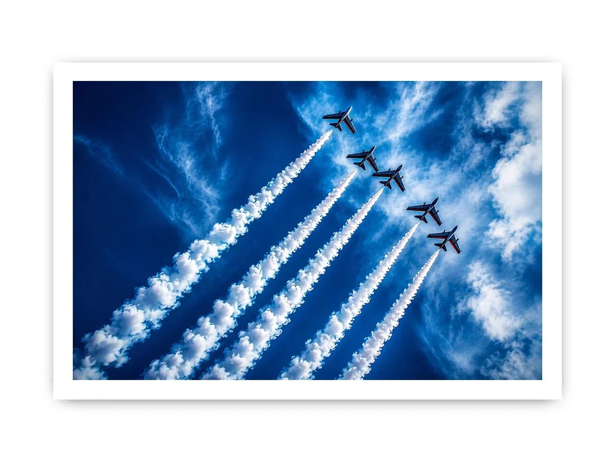 Breitling Airplanes Canvas Print