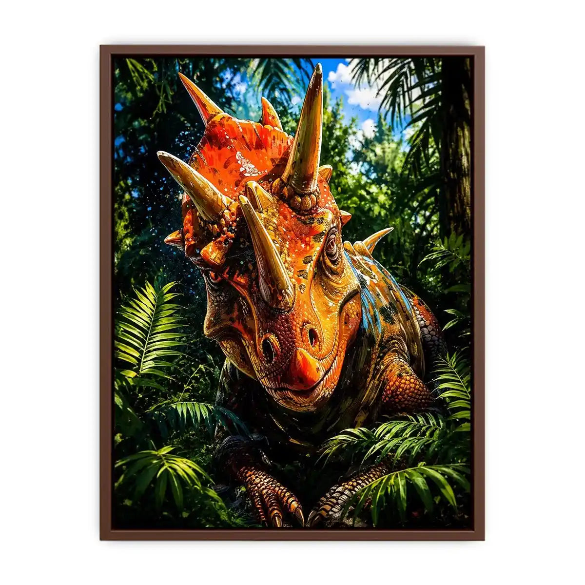 Dinosaur Canvas Print