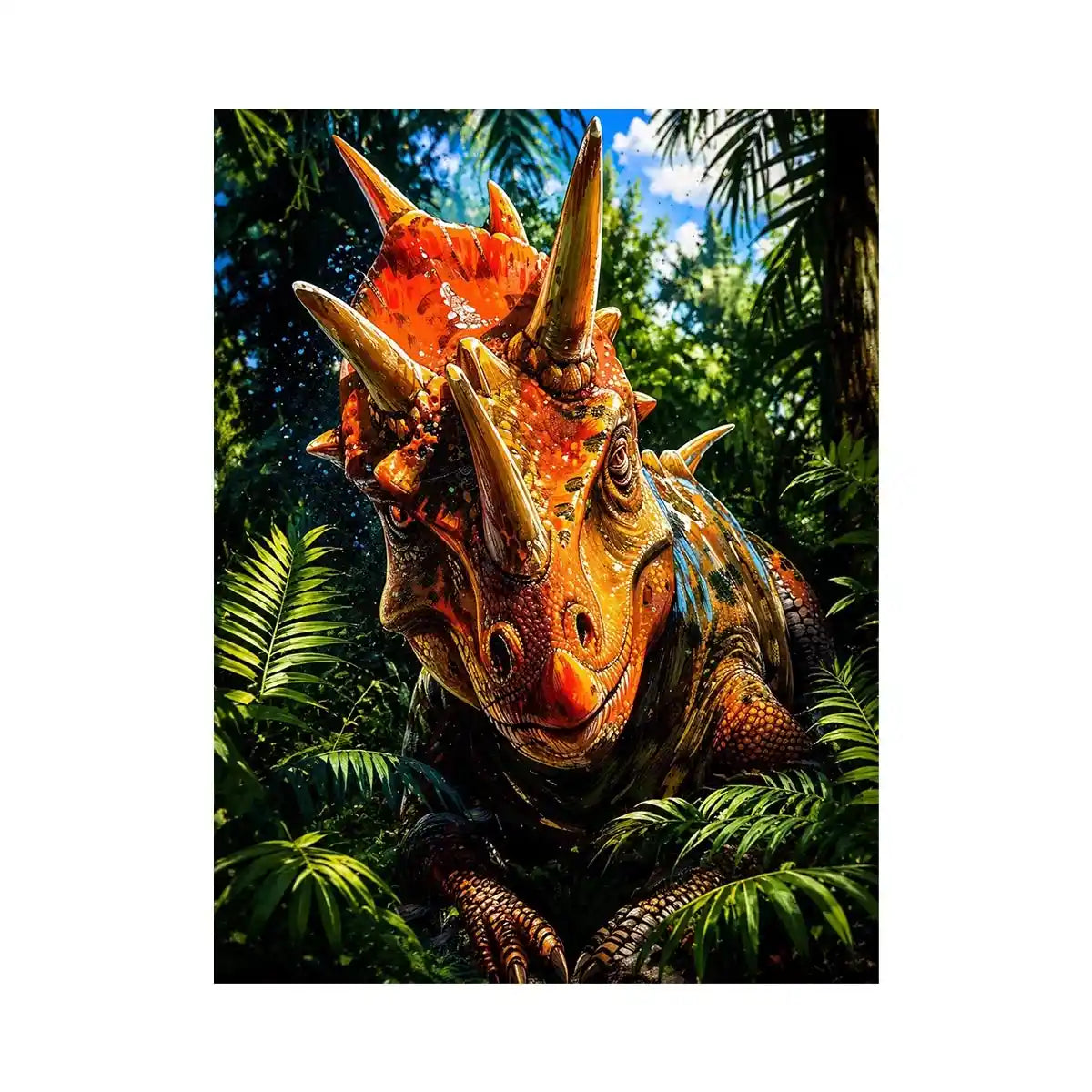 Dinosaur Canvas Print
