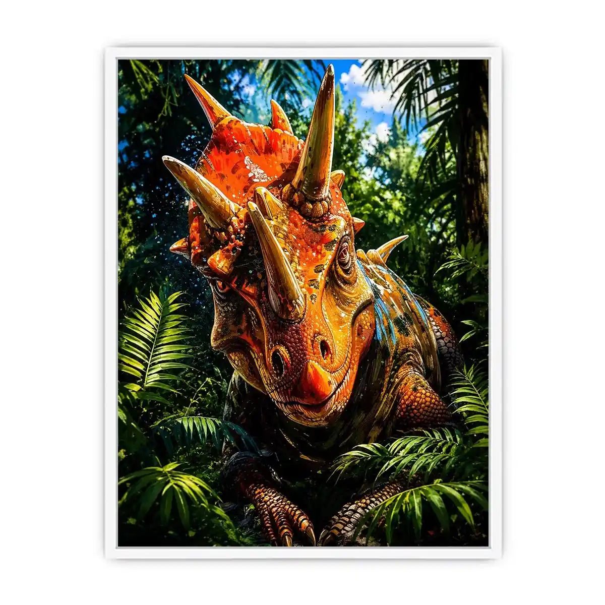Dinosaur Canvas Print