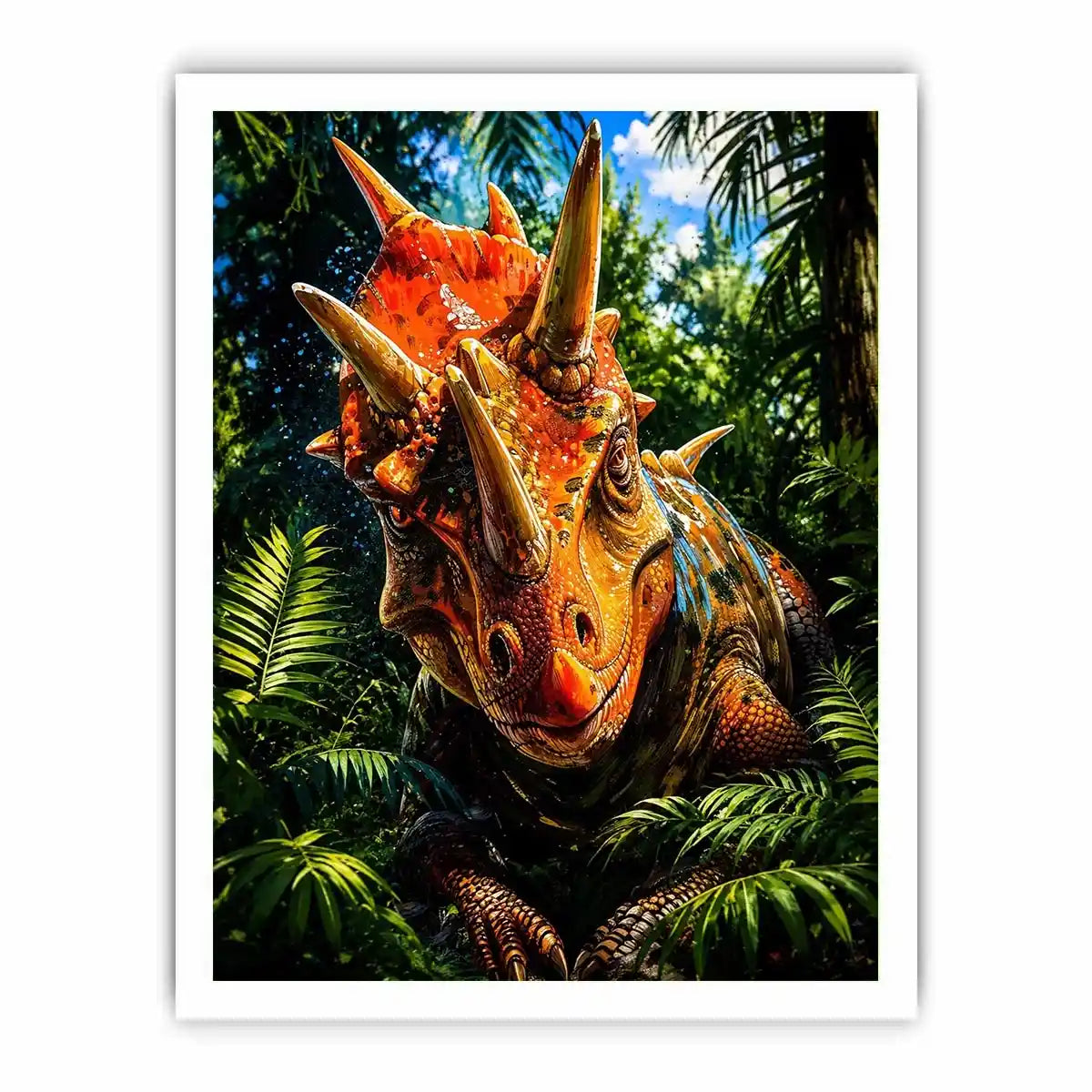 Dinosaur Canvas Print