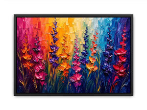 Abstract Flower Buds Canvas Print