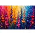 Abstract Flower Buds Canvas Print