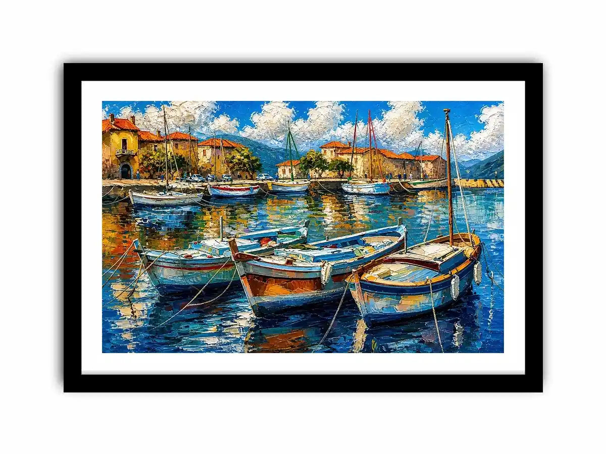 Boats Canvas Print