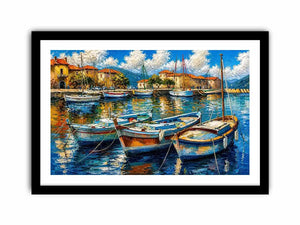 Boats Canvas Print