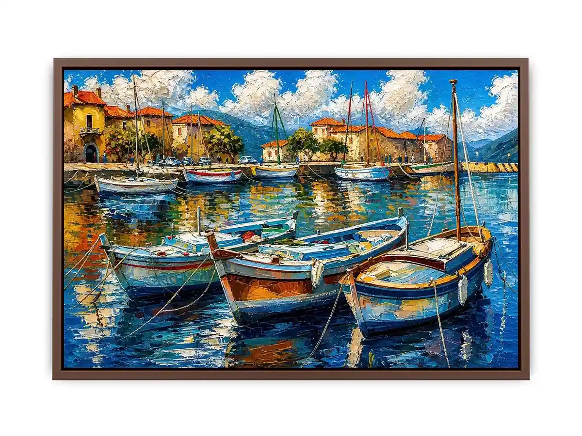 Boats Canvas Print