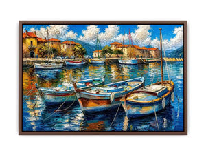 Boats Canvas Print