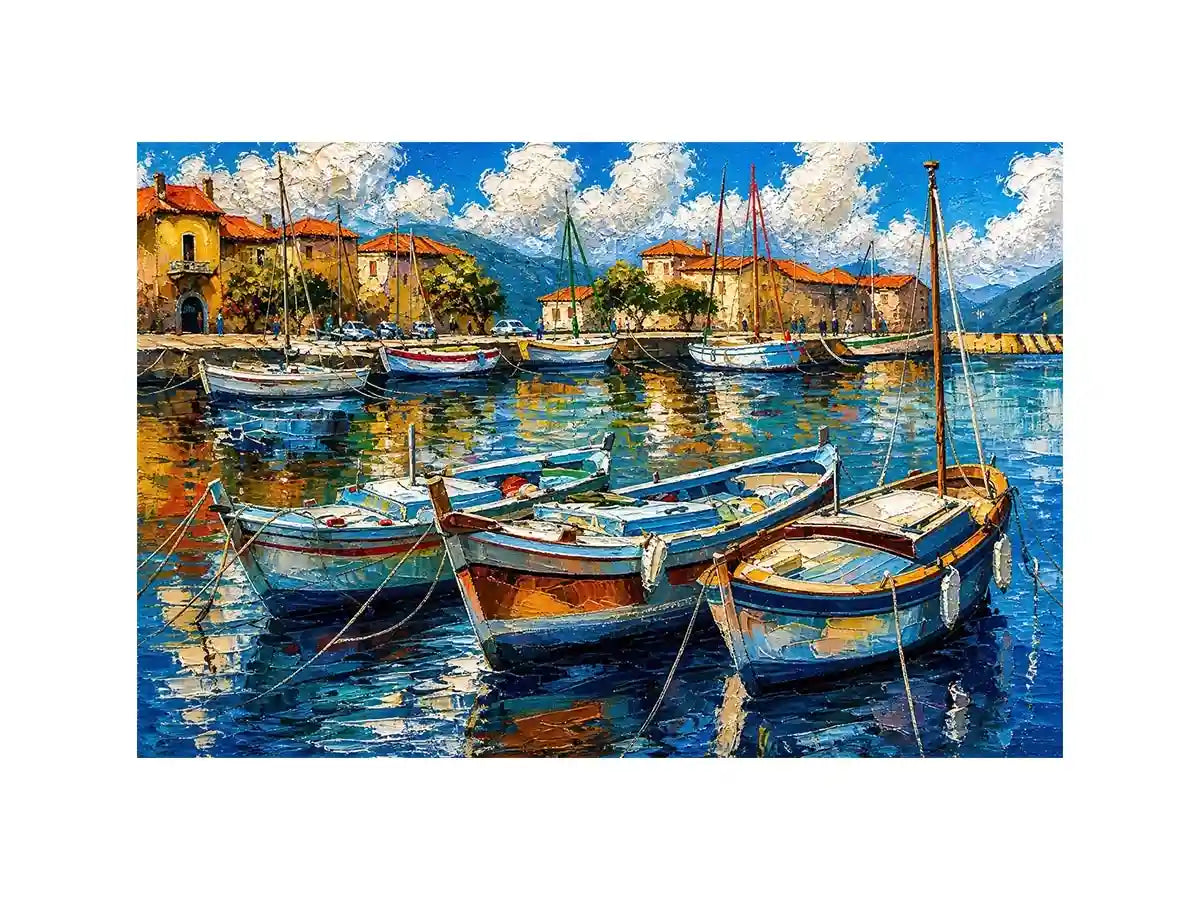 Boats Canvas Print