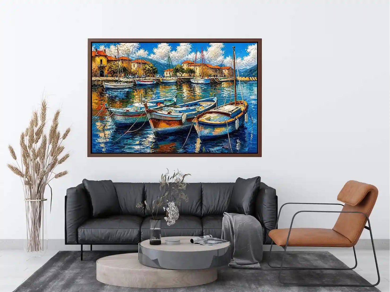 Boats Canvas Print