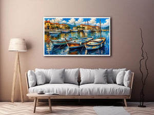 Boats Canvas Print