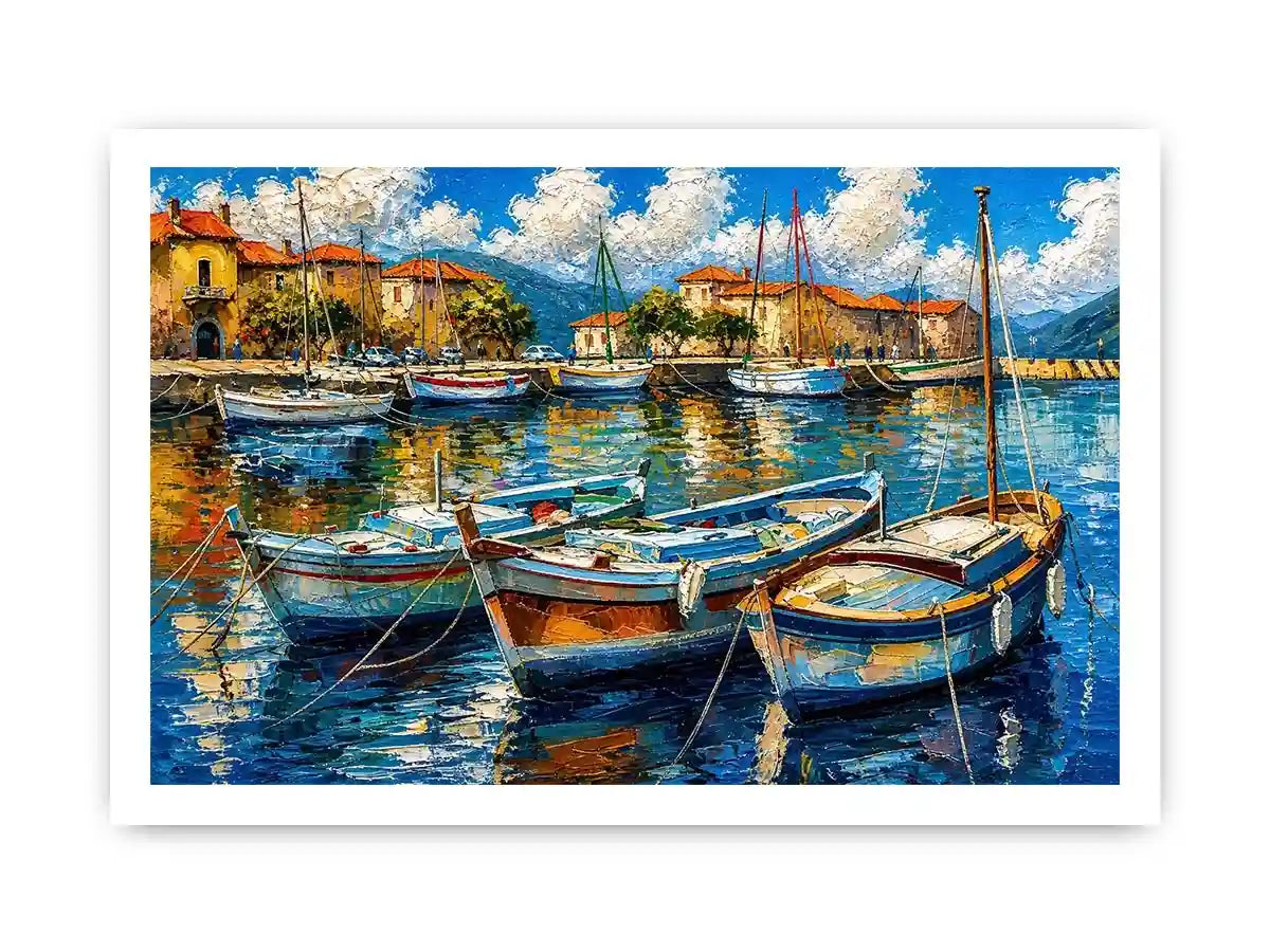 Boats Canvas Print