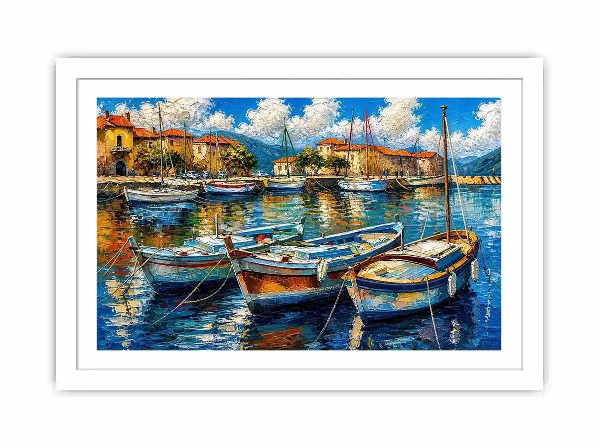 Boats Canvas Print