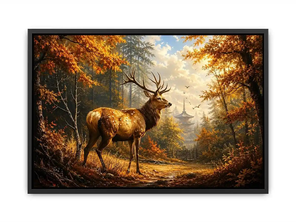 Deer Canvas Print