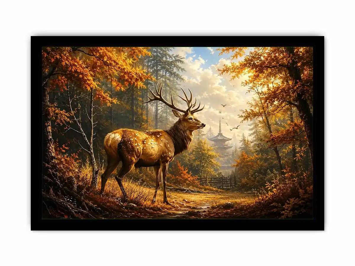 Deer Canvas Print
