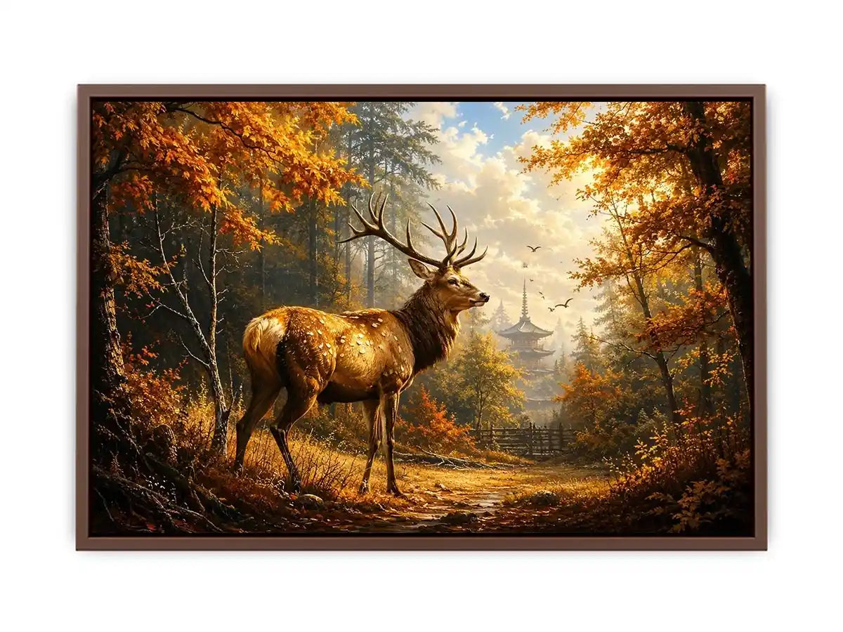 Deer Canvas Print