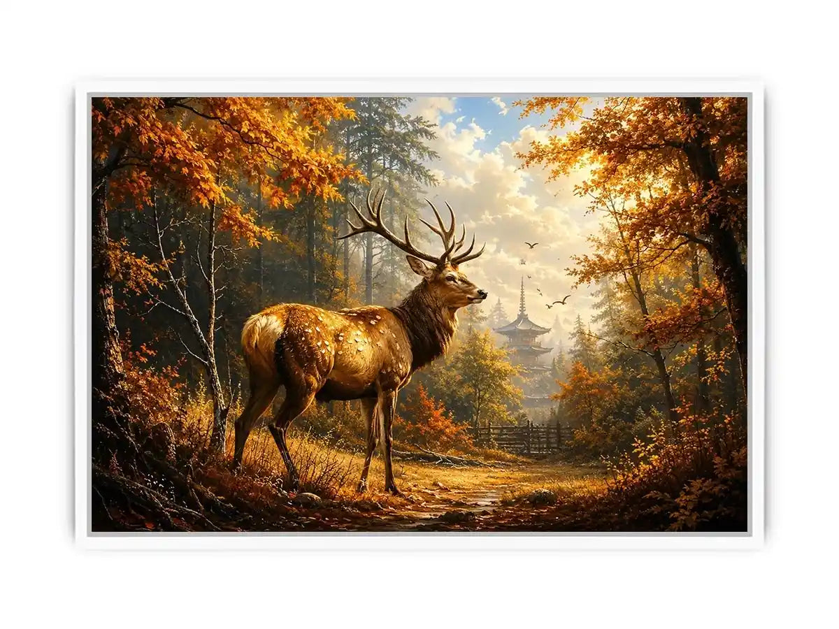 Deer Canvas Print