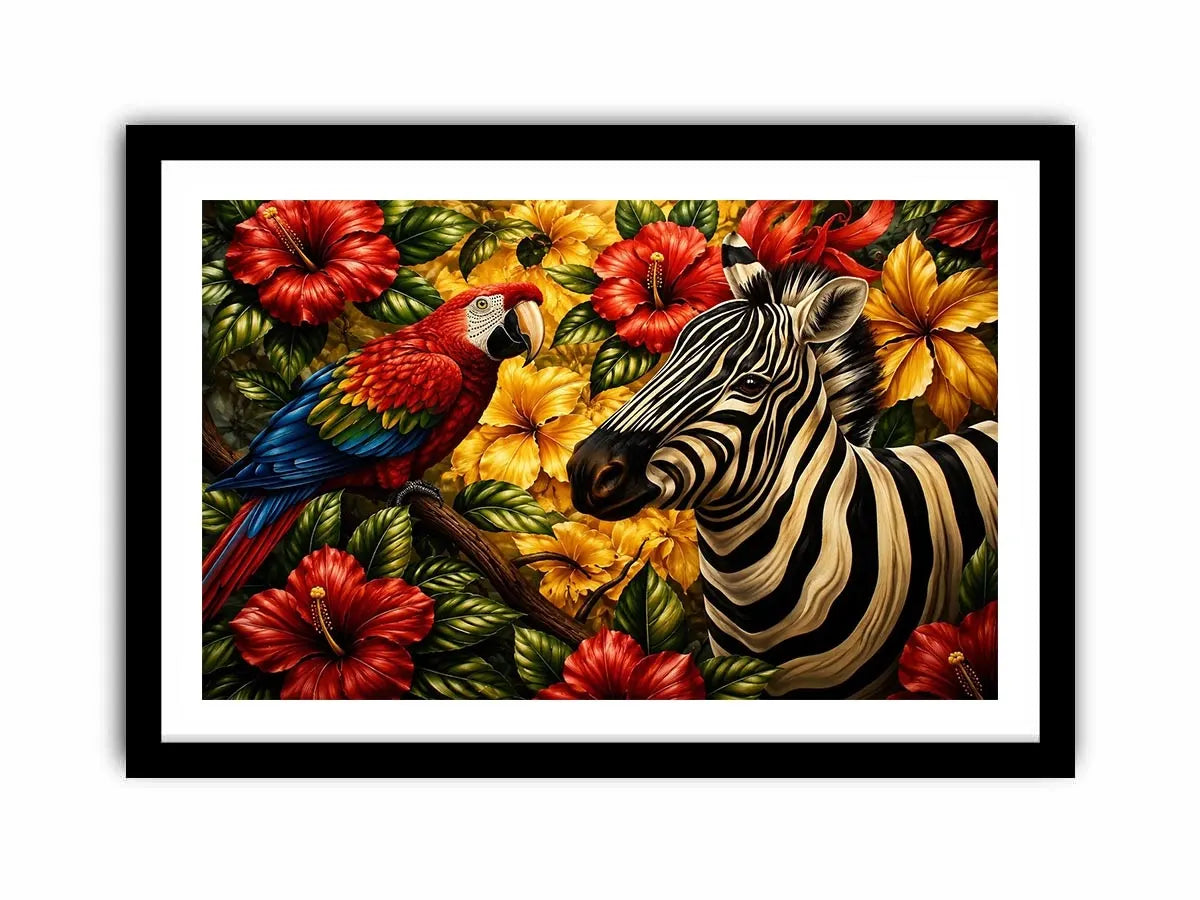 Zebra Canvas Print