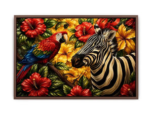 Zebra Canvas Print