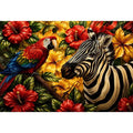 Zebra Canvas Print