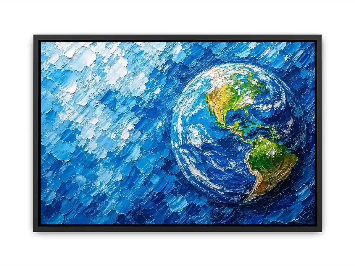 Save Earth Canvas Print