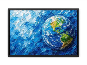 Save Earth Canvas Print