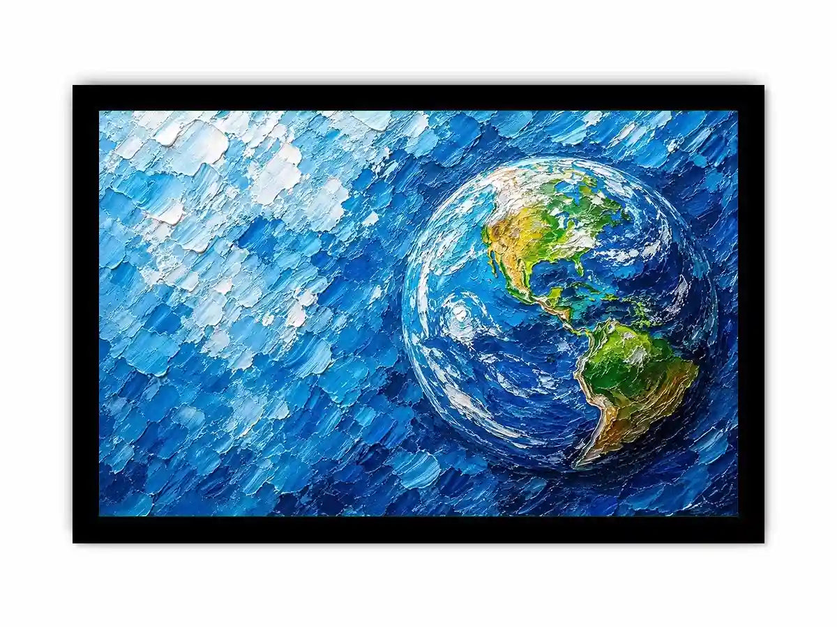 Save Earth Canvas Print