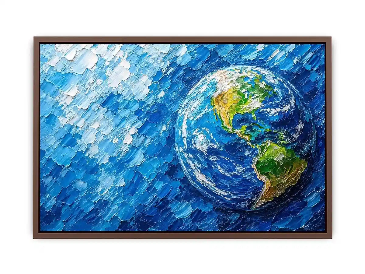 Save Earth Canvas Print