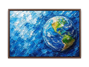 Save Earth Canvas Print
