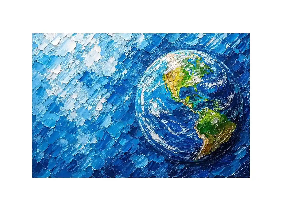 Save Earth Canvas Print
