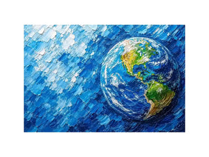 Save Earth Canvas Print